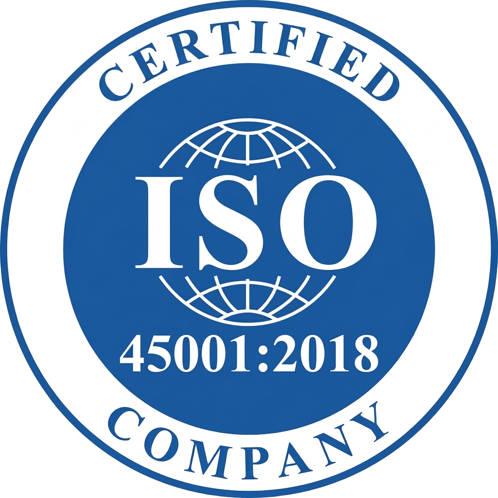 ISO 45001:2018 certifierat företag