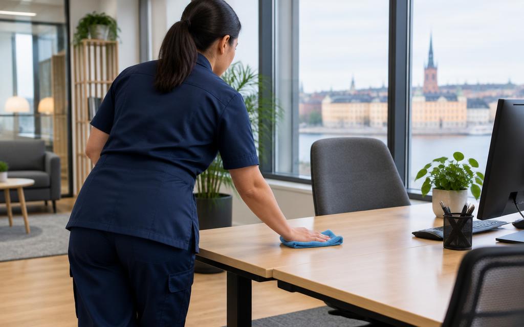 Lokalvård på kontor i Stockholm